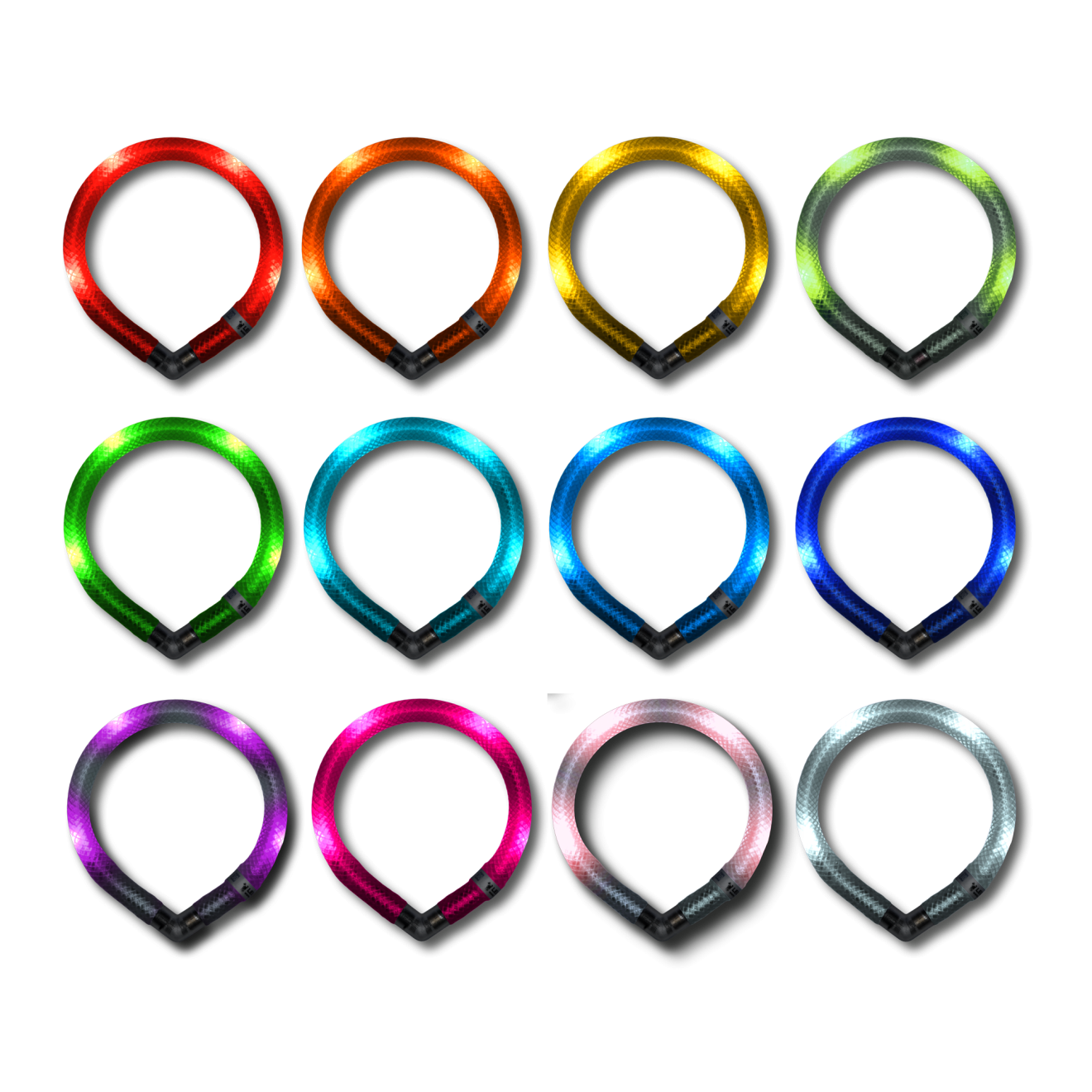 Disko Dog - Motion Activated LED Collar (small breeds)